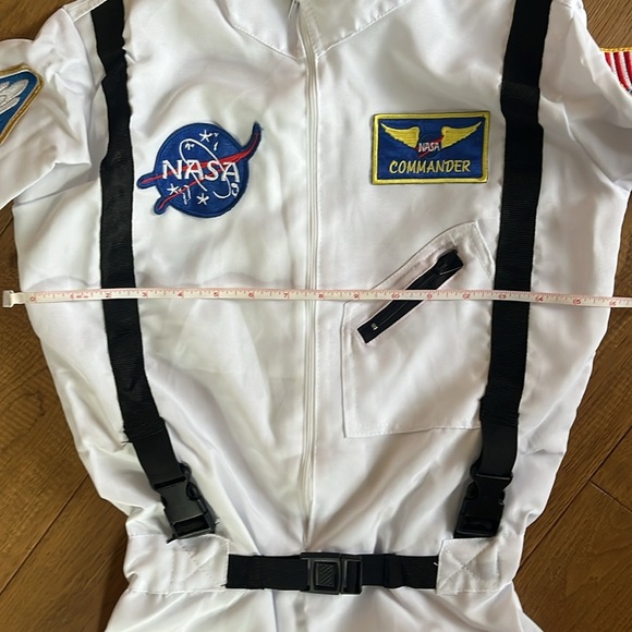 NEW Astronaut Space Commander Costume for Kids White and Black - Picture 15 of 15